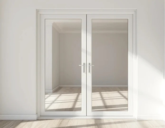 Casement Door (Double Swing), a custom UPVC doors by Gerha